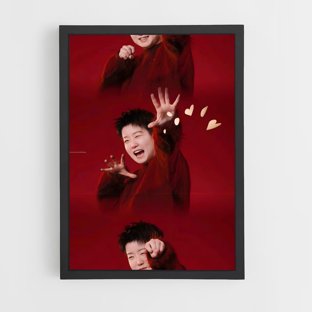 Poster Sun de yingsha – affiche Tennis de table (vue 2)